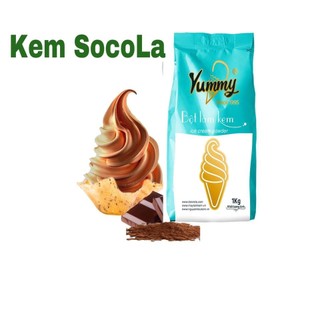 Bột kem tươi socola