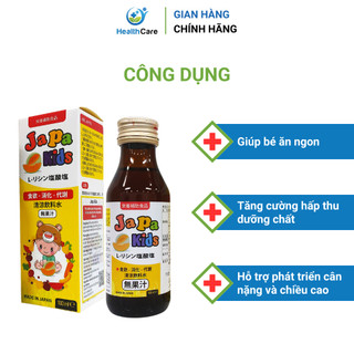 Siro Ăn Ngon Cho Bé Japa Kids Chính Hãng Nhập Khẩu Nhật Bản - Chai 100ml