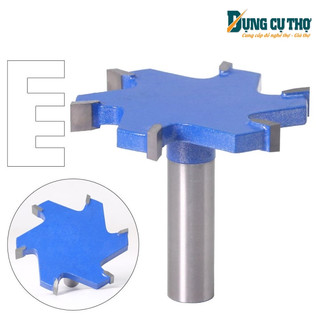 Mũi phay gỗ cuốc mộng rãnh 6 cánh cao cấp