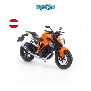 Mô hình moto KTM 1290 Super Duke 1:12 Maisto Orange