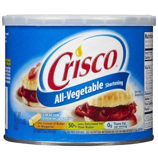Mỡ Trừu Thực Vật CRISCO 453g ( SHORTENING CRISCO )