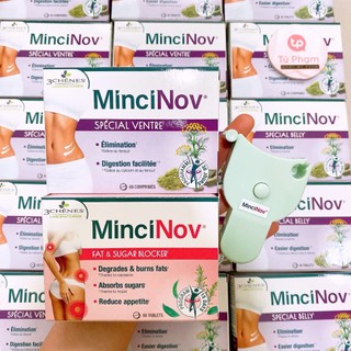 Viên Uống Giảm Cân MinciNov 60 Viên Tặng Kèm Thước Dây