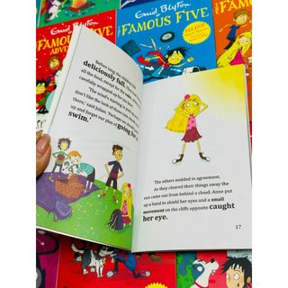 Sách - Famous Five Adventures - bộ 14 cuốn