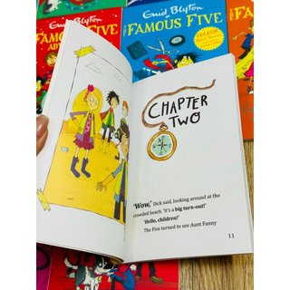 Sách - Famous Five Adventures - bộ 14 cuốn