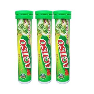 Viên sủi Actiso Râu Ngô Rau Má t20vien