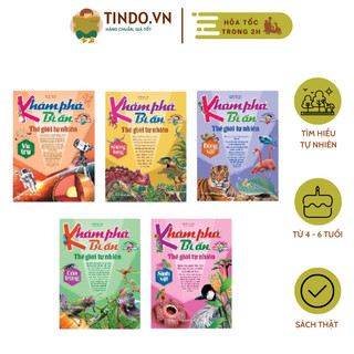Sách - combo khám phá bí ẩn thế giới tự nhiên