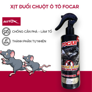 Xịt đuổi chuột khoang máy xe ô tô FOCAR AUTOX hiệu quả tức thì chống cắn phá và làm tổ an toàn với người và động vật