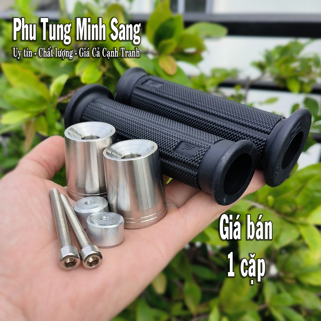 Gù tay lái sh 300i, sh 150, sh 125 bao tay tbt gù inox chuẩn inox 304