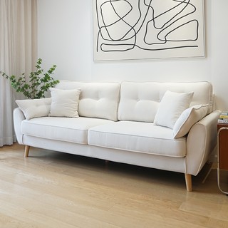 ghế sofa băng dài 1m8 2m 2m2 đa dạng chất liệu kiểu dáng basic, ghế sofa NHUYDECOR tặng kèm gối
