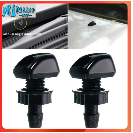 Odyssey Sét bộ  2 Vòi Phun Nước Rửa Kính Chắn Gió Trước Honda City Civic CRV HRV Legend Jazz thông d