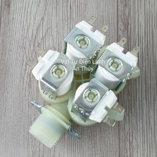 Van cấp nước máy giặt lg 12v 4 cổng - van cấp nước máy giặt lg cửa ngang 4 đầu cấp
