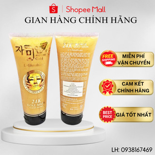 Mặt nạ Vàng 24k Gold mask L-Glutathione 220ml  chính Hãng Hàn Quốc cải thiện làn da