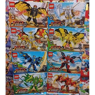 Mô hình đồ chơi lắp ráp Ninja Robot - Các nhân vật Ninja robot mới