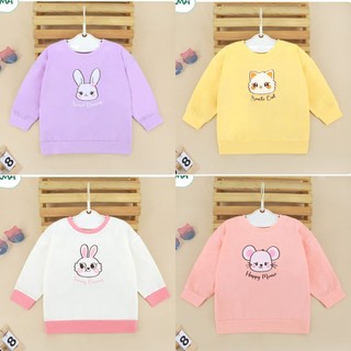 Áo dài tay bé gái cotton dokma da2484, da1139 da1717 da1117 da883