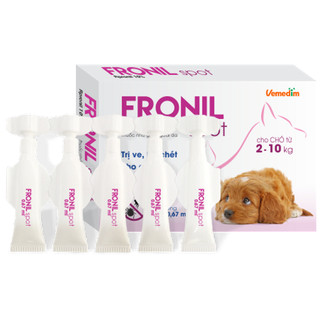 Nhỏ Gáy Trị Ve, Rận, Bọ Chét Chó Mèo Fronil Spot (1 tép thuốc)