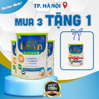 Sữa dành cho người lớn tuổi Gold Brain giúp cải thiện trí nhớ, cải thiện giấc ngủ, tốt cho tim mạch