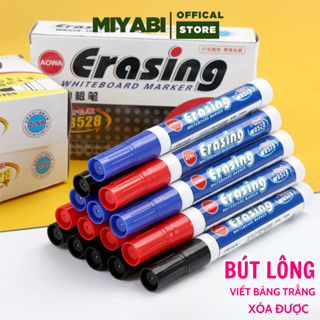 Combo 5 bút lông viết bảng trắng xóa được ,bút dạ - văn phòng phẩm - bút lông bảng cao cấp - MIYABI STORE