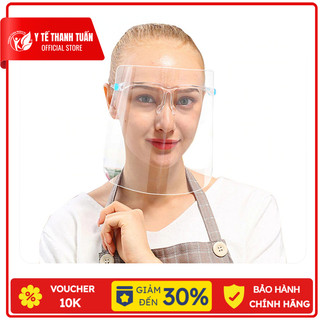 Tấm kính chắn che mặt, ngăn khí bụi, chống dầu mỡ bắn khi nấu ăn