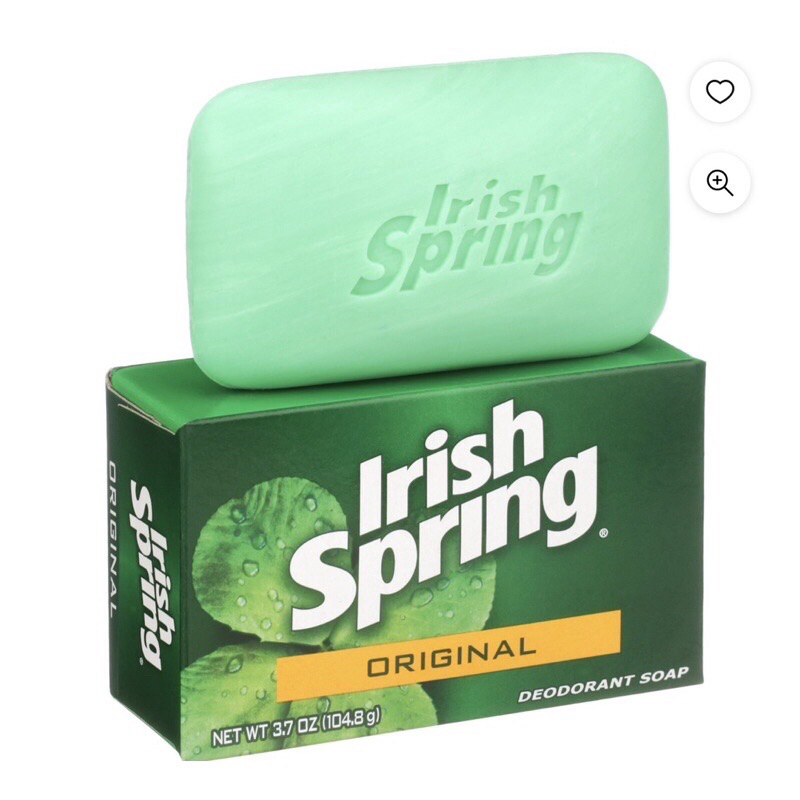 XÀ BÔNG IRISH SPRING ORIGINAL CLEAN MỸ 113G nhập Mỹ
