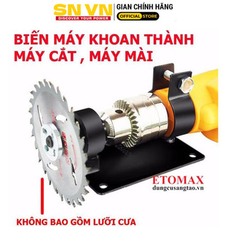 Bộ phụ kiện chuyển máy khoan thành máy cắt v2