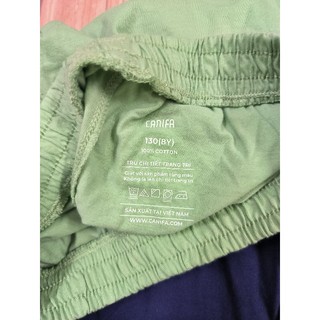 Pack 2 quần cotton mặc nhà bé trai Canifa