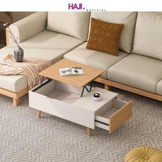 Bàn trà sofa nâng hạ thông minh kết hợp bàn làm việc tiện dụng thơng hiệu HAJI - AP253/AP283