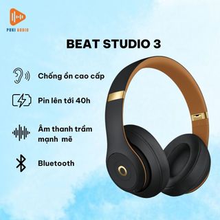 Tai nghe bluetooth chống ồn studio 3 - Tai nghe chụp tai chống ồn chính hãng