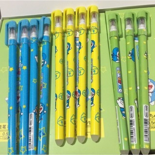 HỘP 12 CÂY BÚT GEL XÓA ĐƯỢC DOREMON SIÊU RẺ (CHỌN MÀU MỰC - MẪU BÚT)