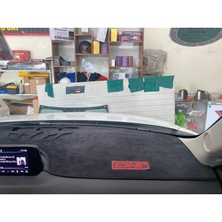 Thảm Taplo Nhung Lông Cừu Xe Ô Tô Mazda 2-3-6-CX5-CX8-CX30- 2015-2018-2024 vừa khít theo fom đời các xe