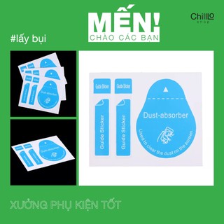 Miếng Hút Bụi Màn Hình LCD/ Giấy Hút Bụi Công Cụ Làm Sạch Vệ Sinh Màn Hình Điện thoại, Máy Tính, Máy Ảnh... Loại Bỏ Bụi