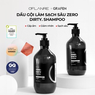 GRAFEN Dầu Gội Loại Bỏ Bụi Bẩn Và Giảm Gàu Zero Dirty 500ml