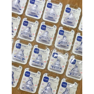 Núm thay bình sữa MAM ( từ 0m+ đến 6+ X )