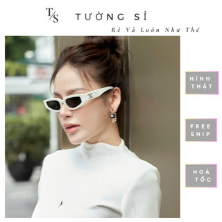 K209 kính mát nữ form nhí mắt xếch