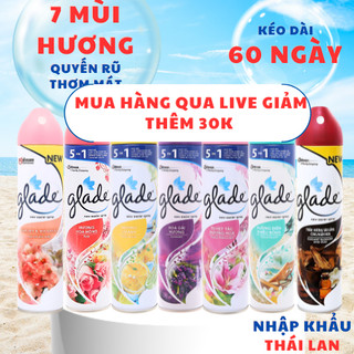 Xịt thơm phòng Glade 280ml 7 mùi hương hàng chính hãng