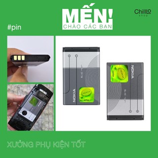 Pin NOKIA BL-5C & BL-4C Chính Hãng - Pin Gắn Trong 3.7V Dành Cho Điện Thoại, Máy Chơi Điện Tử Game Sup