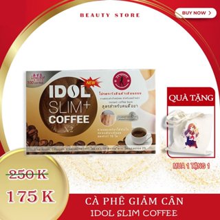 Cà phê giảm cân idol slim 3 in 1 Cafe giảm cân hộp 10 gói Không Phải Là Thuốc Giảm Cân
