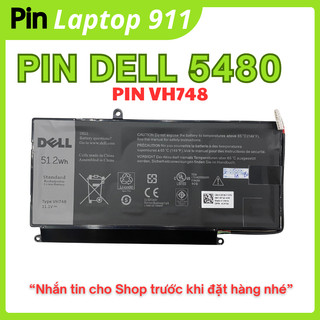 Pin dell vostro 5460 VH748 5470 5480 5560 Pin Laptop Dell Inspiron 14zD-3526 14-5439 Hàng Zin Mới 100%| BẢO HÀNH 6 THÁNG