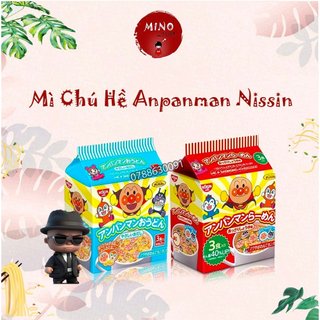 Mì chú hề anpanman nissin nhật bản 120g