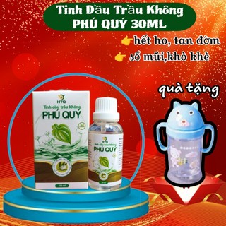 Tinh dầu trầu không phú quý Chính hãng, TINH DẦU PHÚ QUÝ BÔI HO CHO BÉ KÈM QUÀ