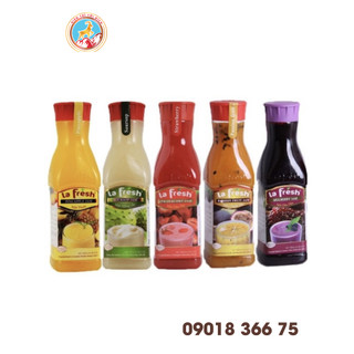Sinh tố lafresh đà lạt chai 650ml - mứt sinh tố đủ vị trái cây cao cấp gía tốt giao hàng nhanh