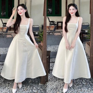 Đầm Váy Nữ 2 Dây Dáng Xòe Chất Tapda Xinh Xắn Dễ Thương Phù Hợp Mặc Đi Chơi, Đi Tiệc