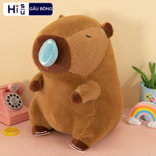 [ Kéo Mũi Chậm ] Gấu Bông Capybara Chảy Nước Mũi Cabybara Nước Mũi Xanh Gấu Chảy Nước Mũi Cao Cấp