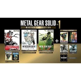 Băng game Metal Gear Solid Master Collection Vol 1 - Nintendo Switch hệ US