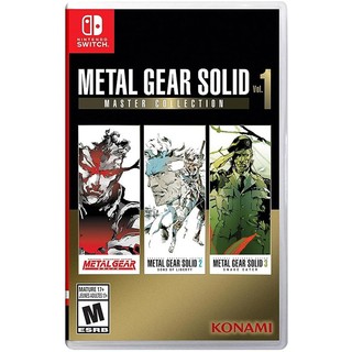 Băng game Metal Gear Solid Master Collection Vol 1 - Nintendo Switch hệ US