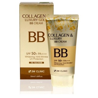 Kem nền chống nắng BB cream Collagen Luxury 3w Clinic 50ml