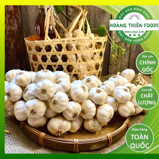 Tỏi lý sơn chính gốc - tỏi lý sơn nhiều tép - trồng tại đảo lý sơn - đặc sản lý sơn - hoàng thiên foods