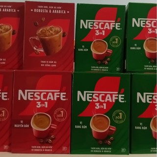 Cà phê hòa tan Nescafe hộp 20 gói x 16g
