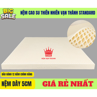 Nệm cao su thiên nhiên vạn thành standard [ 5cm ]