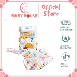 Khăn sữa Aden sợi tre 6 lớp ( 1 chiếc)