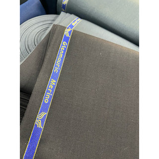 Vải Quần Tây Merino ITALY Wool Cashmere Co Giãn - Vải Quần Tây Màu Nâu - Vải Quần Tây Co Giãn Màu Nâu Cà Phê